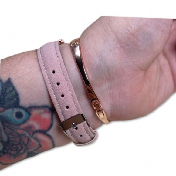 New. Watch pink and bracelet - Picture 3 of 5